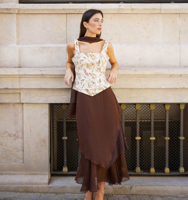 Falda Oliva