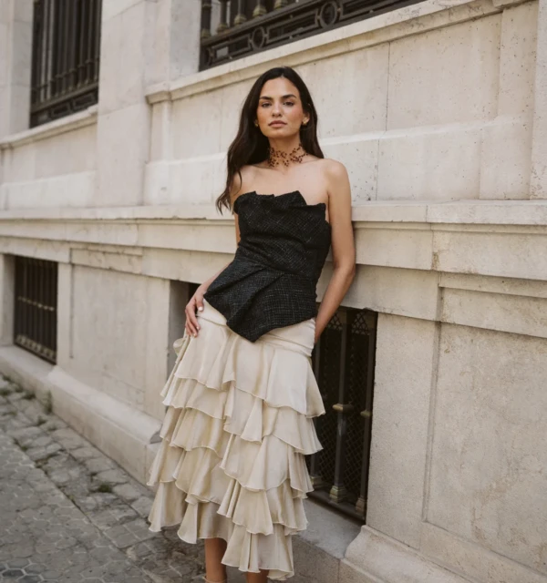 Top Celia Negro - Rental Mode